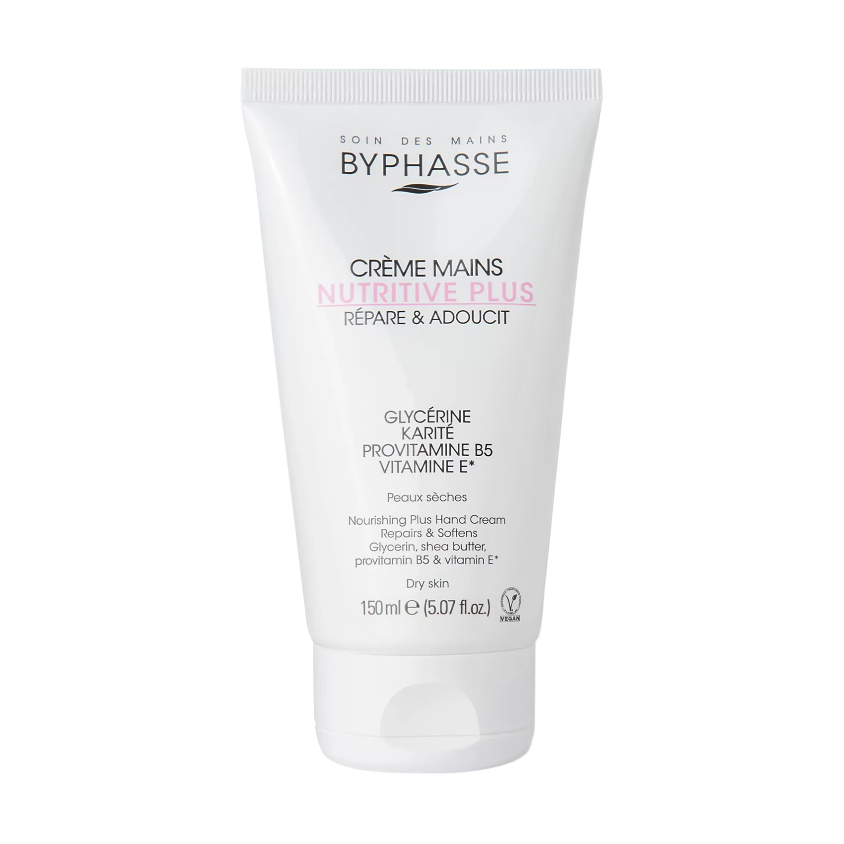 Живильний крем для рук Byphasse Creme Mains Nutritive Plus Repare &amp; Adoucit, 150 мл